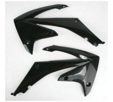 Ковпачки радіатора UFO ktm sx/sxf '11-'12, exc '12-'13 колір чорний