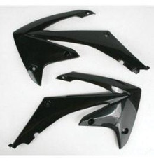 Ковпачки радіатора UFO ktm sx/sxf '11-'12, exc '12-'13 колір чорний