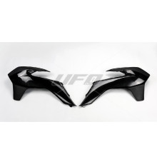 Ковпачки радіатора UFO ktm sx/sxf '13-'15, exc '14-'15 колір чорний