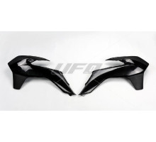 Ковпачки радіатора UFO ktm sx/sxf '13-'15, exc '14-'15 колір чорний