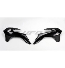 Ковпачки радіатора UFO ktm sx/sxf '13-'15, exc '14-'15 колір чорний