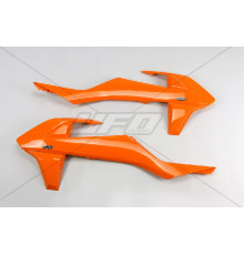 Ковпачки радіатора UFO ktm sx/sxf '16-'18 (крім sx 250 '16), exc '17-'19, колір помаранчевий