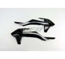 Ковпачки радіатора UFO ktm sx/sxf 16-18, exc/excf 17-19 колір чорний