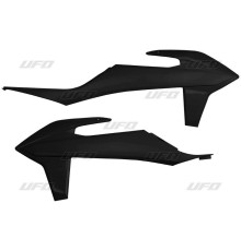 Ковпачки радіатора UFO ktm sx/sxf '19-'20 колір чорний
