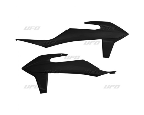 Ковпачки радіатора UFO ktm sx/sxf '19-'20 колір чорний