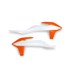 Ковпачки радіатора UFO ktm sx/sxf(sx-f) 125/150/250/350/450 '19-'22, exc 125 '20-'21, exc/excf(exc-f) 150/250/300/350/450/500 '20-2023 колір oem (помаранчевий)