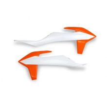 Ковпачки радіатора UFO ktm sx/sxf(sx-f) 125/150/250/350/450 '19-'22, exc 125 '20-'21, exc/excf(exc-f) 150/250/300/350/450/500 '20-2023 колір oem (помаранчевий)