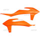 Ковпачки радіатора UFO ktm sx/sxf(sx-f) 125/150/250/350/450 '19-'22, exc 125 '20-'21, exc/excf(exc-f) 150/250/300/350/450/500 '20-2023 fluoресцентно-помаранчевий колір