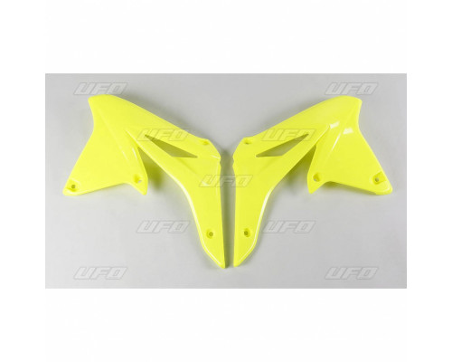 Ковпачки радіатора UFO suzuki rmz 250 '10-'17 fluo жовтий