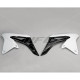 Ковпачки радіатора UFO suzuki rmz 250 '10-'18 колір білий чорний