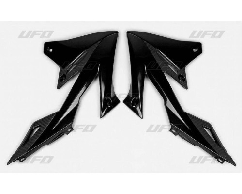 Ковпачки радіатора UFO suzuki rmz 250 '19-'23, rmz 450 '18-'23 колір чорний
