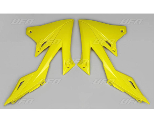 Ковпачки радіатора UFO suzuki rmz 250 '19-'23, rmz 450 '18-'23 жовті