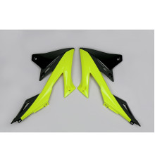 Ковпачки радіатора UFO suzuki rmz 250 '19-'23, rmz 450 '18-'23 fluo жовтий