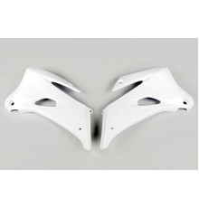Ковпачки радіатора UFO YAMAHA wrf 250 '07-'14, wrf 450 '07-'11 колір білий