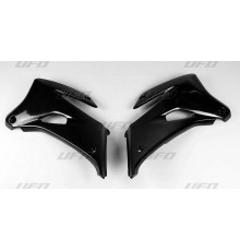 Ковпачки радіатора UFO YAMAHA wrf 250 '07-'14, wrf 450 '07-'11 колір чорний