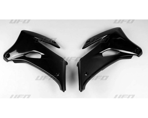 Ковпачки радіатора UFO YAMAHA wrf 250 '07-'14, wrf 450 '07-'11 колір чорний