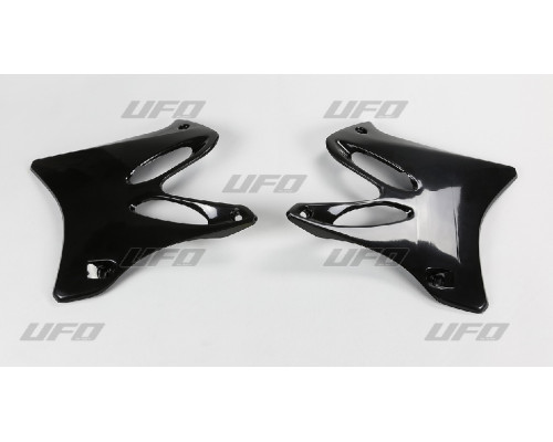 Ковпачки радіатора UFO YAMAHA yz 125/250 '02-'13 колір чорний