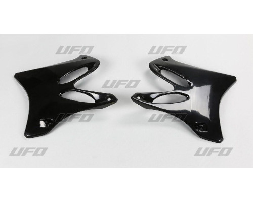 Ковпачки радіатора UFO YAMAHA yz 125/250 '02-'13 колір чорний