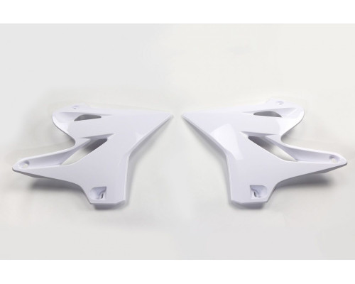 Ковпачки радіатора UFO YAMAHA yz 125/250 '15-21, білі
