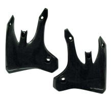 Ковпачки радіатора UFO YAMAHA yzf '03-'05, wrf '05-'06 колір чорний