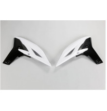 Ковпачки радіатора UFO YAMAHA yzf 250 '10-'12 колір білий