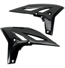Ковпачки радіатора UFO YAMAHA yzf 250 '10-'12 колір чорний  -