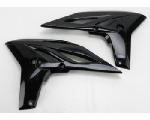 Ковпачки радіатора UFO YAMAHA yzf 250 '11-'13, wrf 450 '12-'15 колір чорний