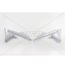 Ковпачки радіатора UFO YAMAHA yzf 250 '14-'18, yzf 450 '14-'17, wrf 250 '15-'19, wrf 450 '16-'18, колір білий