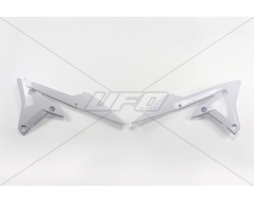 Ковпачки радіатора UFO YAMAHA yzf 250 '14-'18, yzf 450 '14-'17, wrf 250 '15-'19, wrf 450 '16-'18, колір білий