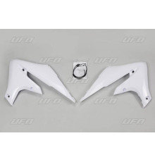 Ковпачки радіатора UFO YAMAHA yzf 250 '19-'22, wrf 250 '20-'25, yzf 450 '18-22, wrf 450 '19-'25 колір білий