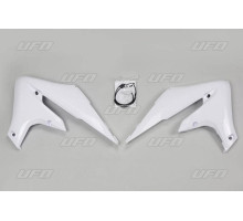 Ковпачки радіатора UFO YAMAHA yzf 250 '19-'22, wrf 250 '20-'25, yzf 450 '18-22, wrf 450 '19-'25 колір білий