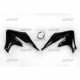 Ковпачки радіатора UFO YAMAHA yzf 250 '19-'22, wrf 250 '20-'25, yzf 450 '18-22, wrf 450 '19-'25 колір чорний
