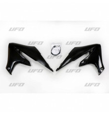 Ковпачки радіатора UFO YAMAHA yzf 250 '19-'22, wrf 250 '20-'25, yzf 450 '18-22, wrf 450 '19-'25 колір чорний