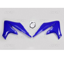 Ковпачки радіатора UFO YAMAHA yzf 250 '19-'22, wrf 250 '20-'25, yzf 450 '18-22, wrf 450 '19-'25 колір синій