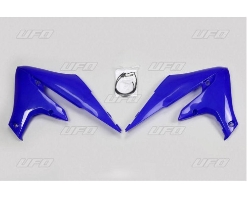 Ковпачки радіатора UFO YAMAHA yzf 250 '19-'22, wrf 250 '20-'25, yzf 450 '18-22, wrf 450 '19-'25 колір синій