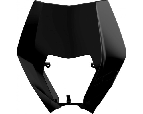 Кришка передньої фари polisport ktm exc / exc-f / xc-w / xcf-w `08-13 колір чорний (дизайн oem)