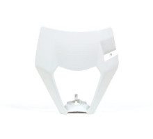 Racetech (rtech) кришка передньої фари ktm exc/excf 17-19 біла (дизайн oem) (kt04096047) (kt04096047)