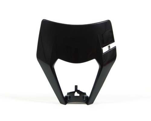 Кришка передньої фари racetech (rtech) ktm exc/excf 17-19 колір чорний (дизайн oem) (kt04096001) (kt04096001)