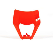 Кришка передньої фари racetech (rtech) ktm exc/excf 17-19 fluo orange (oem design) (kt04096fflu) (kt04096fflu)