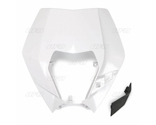 Кришка передньої фари UFO ktm exc/excf 09-13 біла (модель oem)