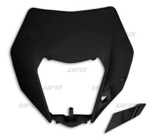 Кришка передньої фари UFO ktm exc/excf 14-16 колір чорний (модель oem)