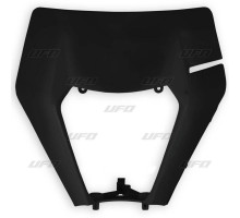 Кришка передньої фари UFO ktm exc/excf 17-19 чорна (дизайн oem)