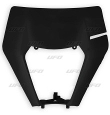 Кришка передньої фари UFO ktm exc/excf 17-19 чорна (дизайн oem)
