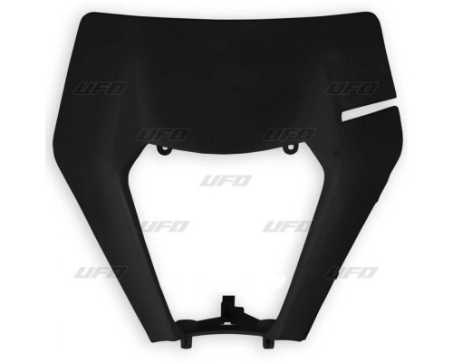 Кришка передньої фари UFO ktm exc/excf 17-19 чорна (дизайн oem)