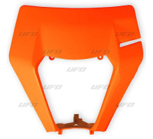 Кришка передньої фари UFO ktm exc/excf 17-19 колір помаранчевий (дизайн oem)