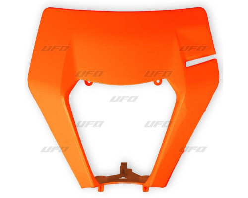 Кришка передньої фари UFO ktm exc/excf 17-19 колір помаранчевий (дизайн oem)