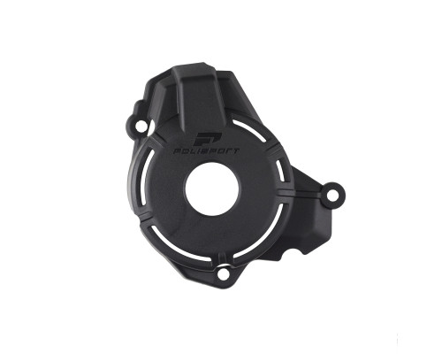 Кришка генератора polisport sherco sef 250/300 '24-'25 чорний
