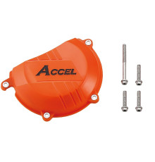 Кришка зчеплення accel (пластик) ktm sxf450 '13-, excf450 '12-, exc 500 колір помаранчевий