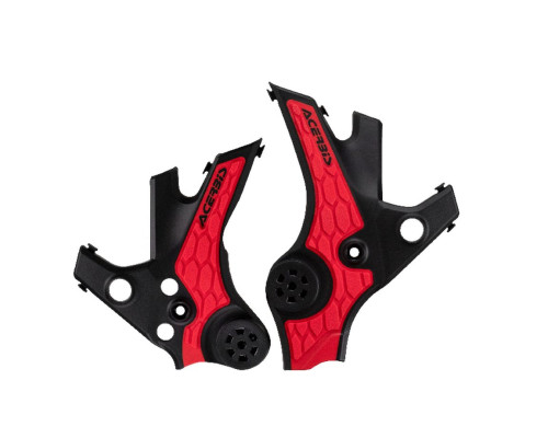 Acerbis захисні кофры рами x-grip HONDA africa twin crf 1100l '20-'24 колір червоний / чорний