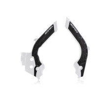 Acerbis захисні кожухи рами x-grip husqvarna fc / tc '19-'22, fe / te '20-'23, gas gas gas ec / ec-f / mc / mc-f '21-'23 колір білий / чорний